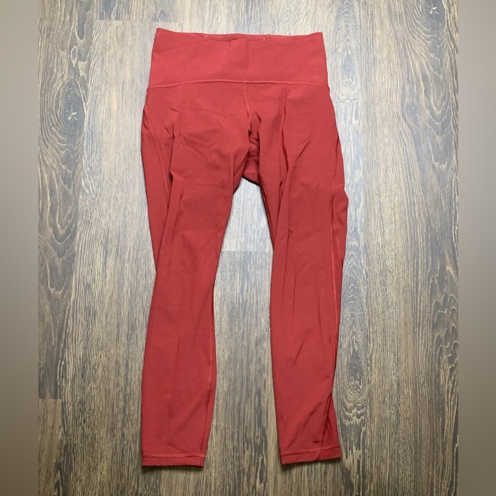 Lululemon Women’s Red Leggings Size 8